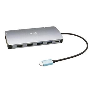 i-Tec USB-C Metal Nano 3x Display Docking Station + Power Delivery 100 W – Dockingstation – USB-C / Thunderbolt 3 – HDMI, 2 x DP – GigE i-Tec USB-C Metal Nano 3x Display Docking Station + Power Delivery 100 W – Dockingstation – USB-C / Thunderbolt 3 – HDMI, 2 x DP – GigE