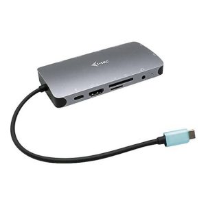 i-Tec USB-C Metal Nano Dock HDMI/VGA with LAN + Power Delivery 100 W – Dockingstation – USB-C / Thunderbolt 3 – VGA, HDMI – GigE i-Tec USB-C Metal Nano Dock HDMI/VGA with LAN + Power Delivery 100 W – Dockingstation – USB-C / Thunderbolt 3 – VGA, HDMI – GigE