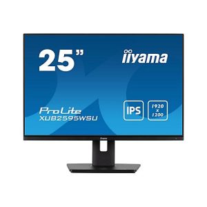 iiyama ProLite XUB2595WSU-B5 – LED-Monitor – 63.36 cm (25′) – 1920 x 1200 WUXGA – IPS – 300 cd/m² iiyama ProLite XUB2595WSU-B5 – LED-Monitor – 63.36 cm (25′) – 1920 x 1200 WUXGA – IPS – 300 cd/m²