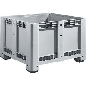 Industriebox, mit 4 Füßen, geschlossen, 610 Liter Industriebox, mit 4 Füßen, geschlossen, 610 Liter