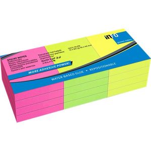 inFO Power Notes Haftnotizen, 50 x 40 mm, 80 Blatt pro Block, 12 Blöcke, 3 Farben inFO Power Notes Haftnotizen, 50 x 40 mm, 80 Blatt pro Block, 12 Blöcke, 3 Farben