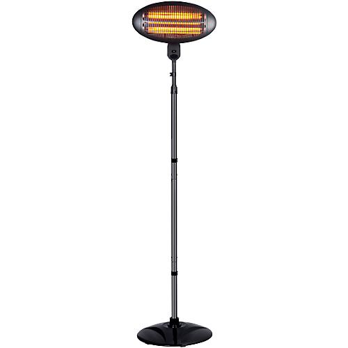 Infrarot-Strahler GUSTAV, Standgerät, höhenverstellbar, IPX4, 2000 W, 3 Heizstufen
