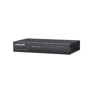 Intellinet 8-Port Fast Ethernet Office Switch, Desktop Size, Metal, IEEE 802.3az (Energy Efficient Ethernet), Box – Switch – 8 Anschlüsse Intellinet 8-Port Fast Ethernet Office Switch, Desktop Size, Metal, IEEE 802.3az (Energy Efficient Ethernet), Box – Switch – 8 Anschlüsse