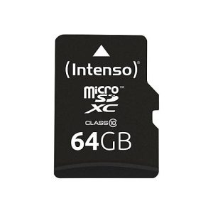 Intenso – Flash-Speicherkarte – 64 GB – microSDXC Intenso – Flash-Speicherkarte – 64 GB – microSDXC