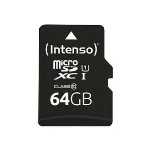 Intenso Performance – Flash-Speicherkarte – 64 GB – microSDXC UHS-I Intenso Performance – Flash-Speicherkarte – 64 GB – microSDXC UHS-I