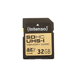Intenso Premium – Flash-Speicherkarte – 32 GB – UHS Class 1 / Class10 – SDHC UHS-I Intenso Premium – Flash-Speicherkarte – 32 GB – UHS Class 1 / Class10 – SDHC UHS-I