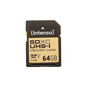 Intenso Premium – Flash-Speicherkarte – 64 GB – UHS Class 1 / Class10 – SDXC UHS-I Intenso Premium – Flash-Speicherkarte – 64 GB – UHS Class 1 / Class10 – SDXC UHS-I