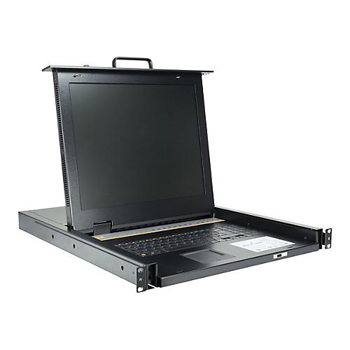 Inter-Tech KVM-1708 LED - KVM-Konsole - 43.2 cm (17'')'