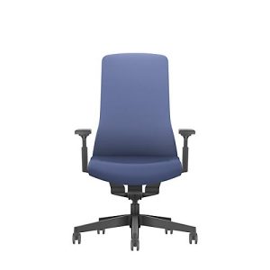 Interstuhl Bürostuhl PUREis3, verstellbare Armlehnen, 3D-Auto-Synchronmechanik, Muldensitz, Polster-Netzrücken, kobaltblau/schwarz Interstuhl Bürostuhl PUREis3, verstellbare Armlehnen, 3D-Auto-Synchronmechanik, Muldensitz, Polster-Netzrücken, kobaltblau/schwarz
