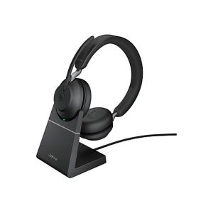 Jabra Evolve2 65 MS Stereo – Headset – mit Ladestation