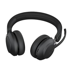 Jabra Evolve2 65 UC Stereo – Headset – mit Ladestation