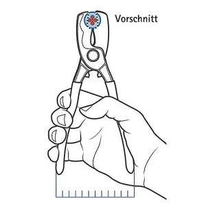 Kabelschere L.200mm Mehrkomp.-Hüllen KNIPEX Kabelschere L.200mm Mehrkomp.-Hüllen KNIPEX