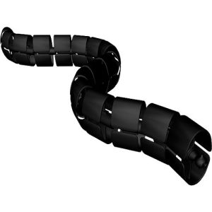 Kabelschlange Premium, L 750 mm, schwarz Kabelschlange Premium, L 750 mm, schwarz