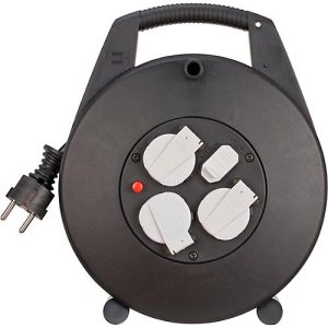 Kabeltrommel Brennenstuhl Vario-Line, 3-fach, 2 x USB, IP20, für den Innenbereich, mit Deckeln, Spezialkunststoff Kabeltrommel Brennenstuhl Vario-Line, 3-fach, 2 x USB, IP20, für den Innenbereich, mit Deckeln, Spezialkunststoff