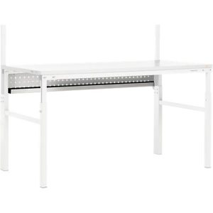 Kabelwanne Treston TPHCT120, für TPH712-Arbeitstisch, B 1115 x T 45 x H 205 mm, Stahl, hellgrau Kabelwanne Treston TPHCT120, für TPH712-Arbeitstisch, B 1115 x T 45 x H 205 mm, Stahl, hellgrau