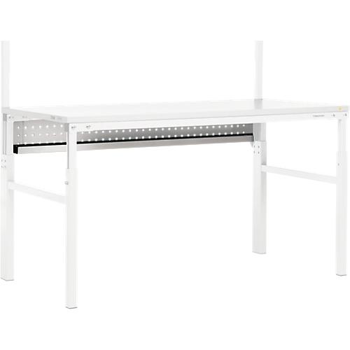 Kabelwanne Treston TPHCT120, für TPH712-Arbeitstisch, B 1115 x T 45 x H 205 mm, Stahl, hellgrau