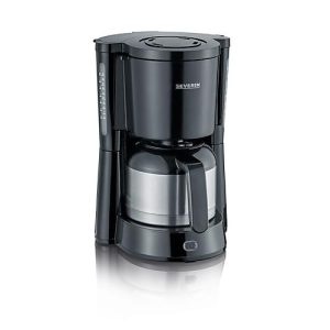 Kaffeemaschine Severin KA 4835, 1000 W, für bis zu 8 Tassen, Abschaltautomatik, Tropfverschluss, Wasserstandsanzeige, mit Edelstahlkanne, schwarz Kaffeemaschine Severin KA 4835, 1000 W, für bis zu 8 Tassen, Abschaltautomatik, Tropfverschluss, Wasserstandsanzeige, mit Edelstahlkanne, schwarz