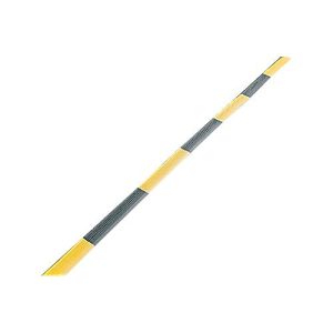 Kantenprofil, Breitseite, schwarz/gelb Kantenprofil, Breitseite, schwarz/gelb