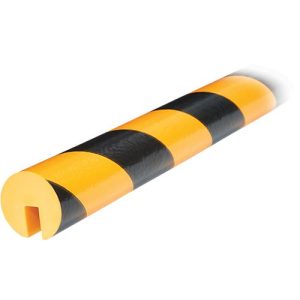 Kantenschutzprofil Typ B, 1-m-Stück, gelb/schwarz Kantenschutzprofil Typ B, 1-m-Stück, gelb/schwarz