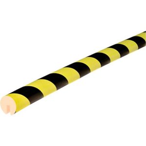 Kantenschutzprofil Typ B, 5-m-Rolle, gelb/schwarz Kantenschutzprofil Typ B, 5-m-Rolle, gelb/schwarz