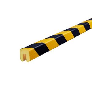 Kantenschutzprofil Typ G, lfm., gelb/schwarz Kantenschutzprofil Typ G, lfm., gelb/schwarz