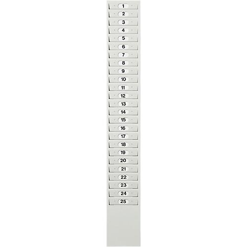 Kartenkasten für 25 kodierte od. doppelseitige Karten