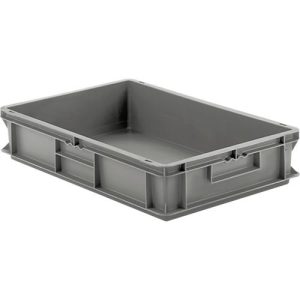 Kasten im EURO-Maß EF 6120, 23,3 l, grau Kasten im EURO-Maß EF 6120, 23,3 l, grau