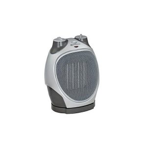 Keramik Heizlüfter CERAMICO LYON, 1100/1800 W, 2 Heizstufen & 1 Ventilationsstufe, oszillierend, B 190 x T 120 x H 260 mm, silber-grau Keramik Heizlüfter CERAMICO LYON, 1100/1800 W, 2 Heizstufen & 1 Ventilationsstufe, oszillierend, B 190 x T 120 x H 260 mm, silber-grau