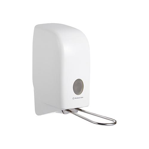 Kimberly-Clark® Aquarius Seifenspender 6955, 1 l, L 237 x B 115 x H 247 mm, Kunststoff, weiß