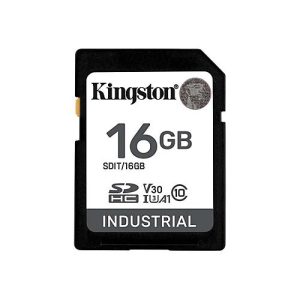 Kingston Industrial – Flash-Speicherkarte – 16 GB – A1 / Video Class V30 / UHS-I U3 / Class10 – microSDHC UHS-I Kingston Industrial – Flash-Speicherkarte – 16 GB – A1 / Video Class V30 / UHS-I U3 / Class10 – microSDHC UHS-I
