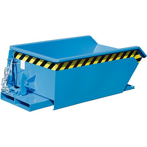 Kippbehälter Bauer Mini Typ MGU 230, 350 mm Schüttkantenhöhe, blau
