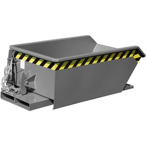 Kippbehälter Bauer Mini Typ MGU 230, 350 mm Schüttkantenhöhe, grau Kippbehälter Bauer Mini Typ MGU 230, 350 mm Schüttkantenhöhe, grau