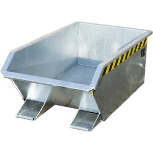 Kippbehälter Bauer Mini Typ MGU 230, 350 mm Schüttkantenhöhe, verzinkt Kippbehälter Bauer Mini Typ MGU 230, 350 mm Schüttkantenhöhe, verzinkt