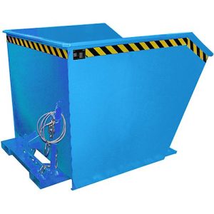 Kippbehälter Typ GU, 1500 Liter, blau Kippbehälter Typ GU, 1500 Liter, blau