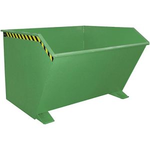 Kippbehälter Typ GU, 2000 Liter, grün Kippbehälter Typ GU, 2000 Liter, grün