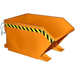 Kippbehälter Typ GU, 500 Liter, orange Kippbehälter Typ GU, 500 Liter, orange