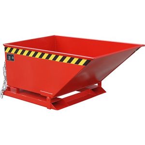 Kippmulde KN 400, rot (RAL 3000) Kippmulde KN 400, rot (RAL 3000)