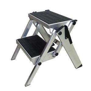 Klapptreppe, aluminium, 2 Stufen Klapptreppe, aluminium, 2 Stufen