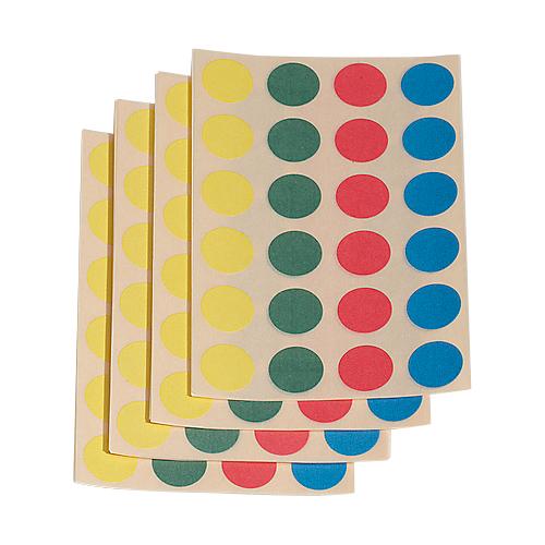 Klebepunkte, 4 Farben, 1000 Stück