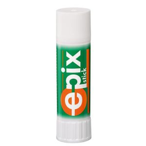 Klebestift epix, für Papier/Pappe/Etiketten/Fotos, leicht verstreichbar, lösungsmittelfrei, 40 g Klebestift epix, für Papier/Pappe/Etiketten/Fotos, leicht verstreichbar, lösungsmittelfrei, 40 g