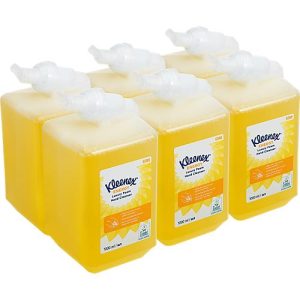 Kleenex® Duftschaumseife Energy 6385, parfümiert, 6 Liter, gelb Kleenex® Duftschaumseife Energy 6385, parfümiert, 6 Liter, gelb