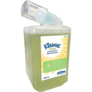 Kleenex® Duftschaumseife Fresh 6386, 1 Liter, parfümiert, grün Kleenex® Duftschaumseife Fresh 6386, 1 Liter, parfümiert, grün