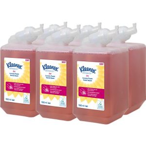 Kleenex® Duftschaumseife Joy 6387, parfümiert, 6 x 1 Liter, rosa Kleenex® Duftschaumseife Joy 6387, parfümiert, 6 x 1 Liter, rosa