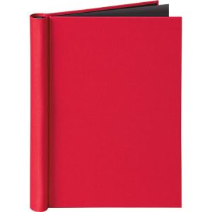 Klemmbinder VELOCOLOR®, für Formate DIN A4, mit Klemmfeder, max. 150 Blatt, rot