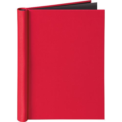 Klemmbinder VELOCOLOR®, für Formate DIN A4, mit Klemmfeder, max. 150 Blatt, rot
