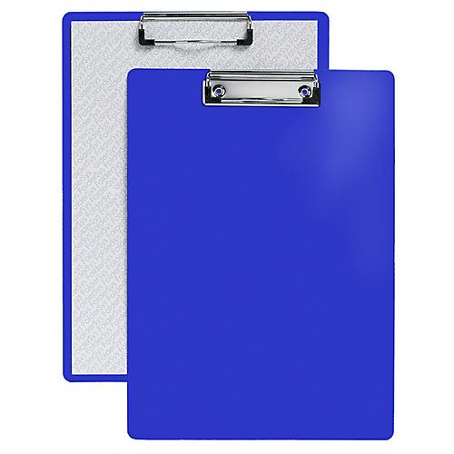 Klemmbrett A4, Klemme mit schützenden Kunststoffecken, PP, blau