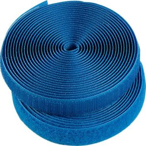 Klettband HellermannTyton, B 12 x L 1000 mm, blau Klettband HellermannTyton, B 12 x L 1000 mm, blau