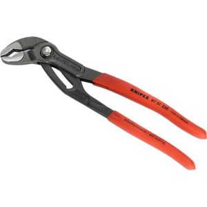KNIPEX Wasserpumpenzange Cobra 250 mm, 250 mm bis SW 30 mm, Kopf poliert, Kunststoff-Griff KNIPEX Wasserpumpenzange Cobra 250 mm, 250 mm bis SW 30 mm, Kopf poliert, Kunststoff-Griff