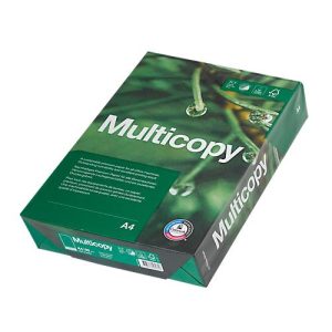 Kopierpapier Multicopy, DIN A4, 90 g/m², hochweiß, 1 Paket = 500 Blatt Kopierpapier Multicopy, DIN A4, 90 g/m², hochweiß, 1 Paket = 500 Blatt