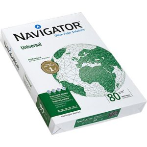 Kopierpapier Navigator Universal, DIN A3, 80 g/m², hochweiß, 1 Paket = 500 Blatt Kopierpapier Navigator Universal, DIN A3, 80 g/m², hochweiß, 1 Paket = 500 Blatt